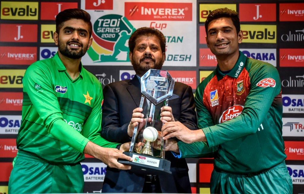 ban vs pak T20 series trophy