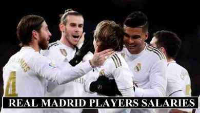 Real Madrid Players Salary Per Week 2023