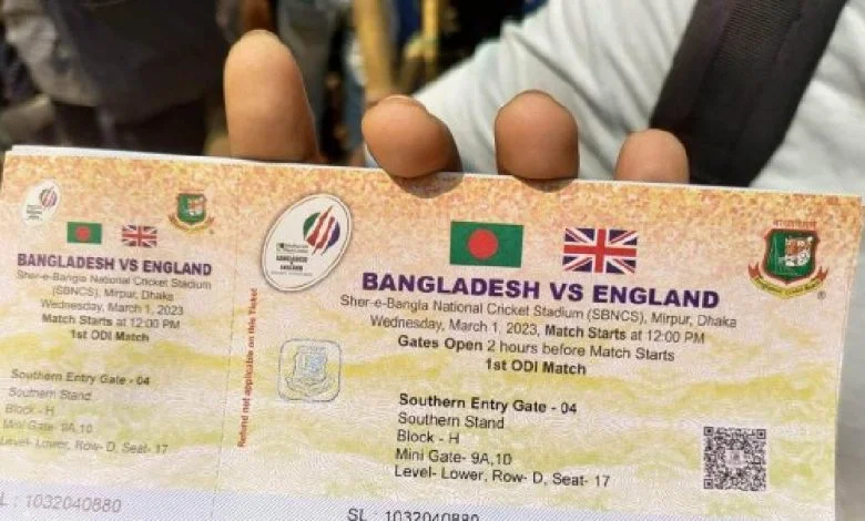 Bangladesh vs Ireland Ticket Price