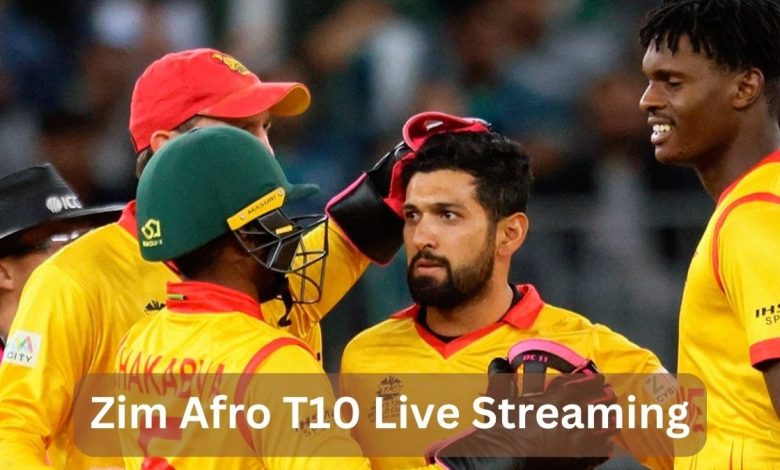 Zim Afro T10 League Live Streaming