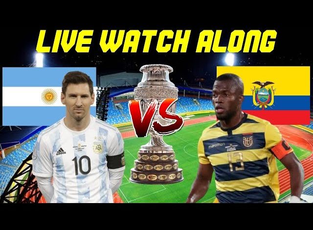 Argentina vs Ecuador Live Telecast