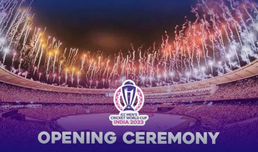 ICC World Cup Opening Ceremony Live 2023